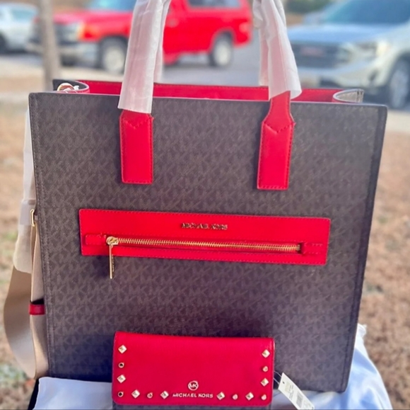 Preorder Michael Kors Kenly Ns Lg Tote Michael Kors Avril Small